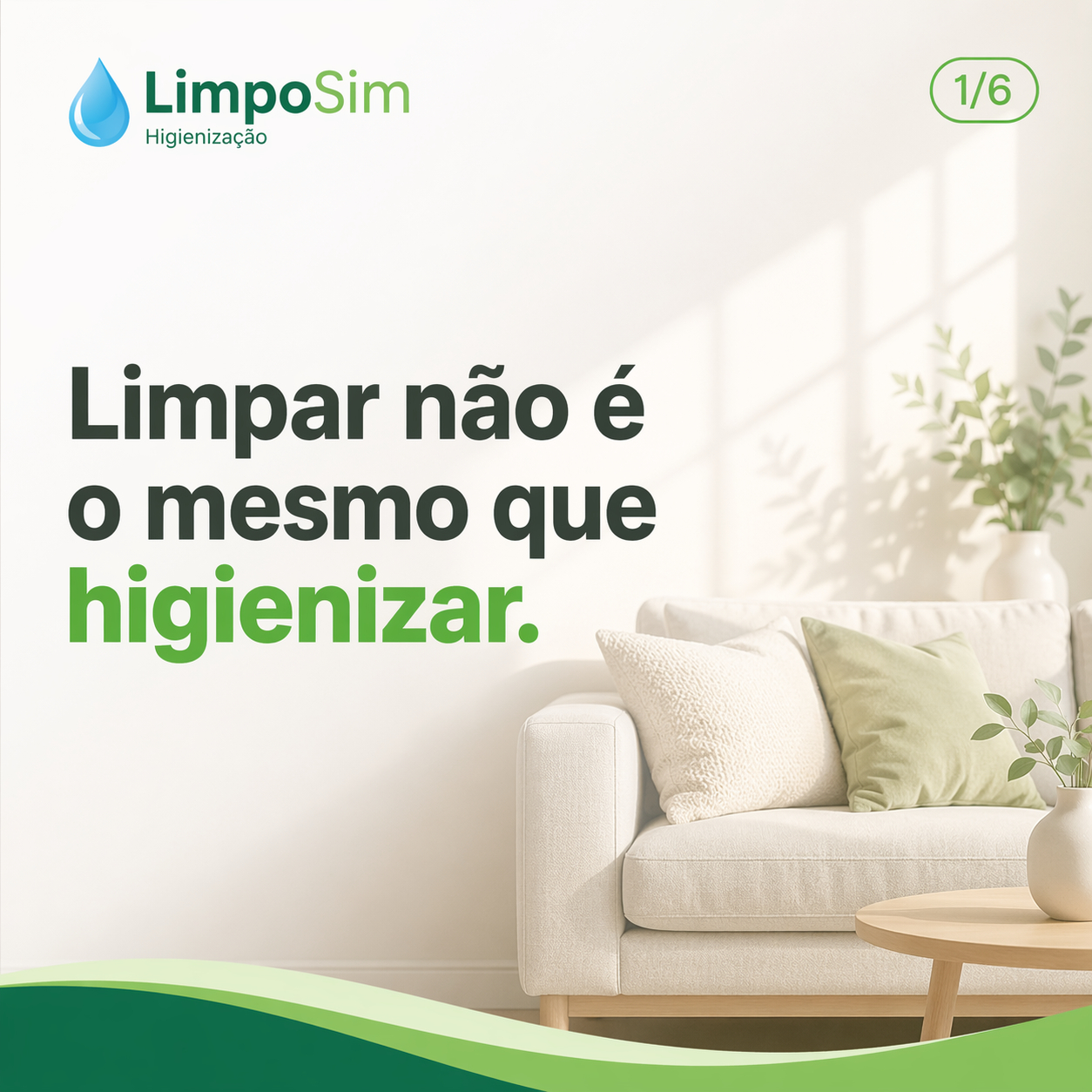 Diferença entre limpeza comum e higienização profissional